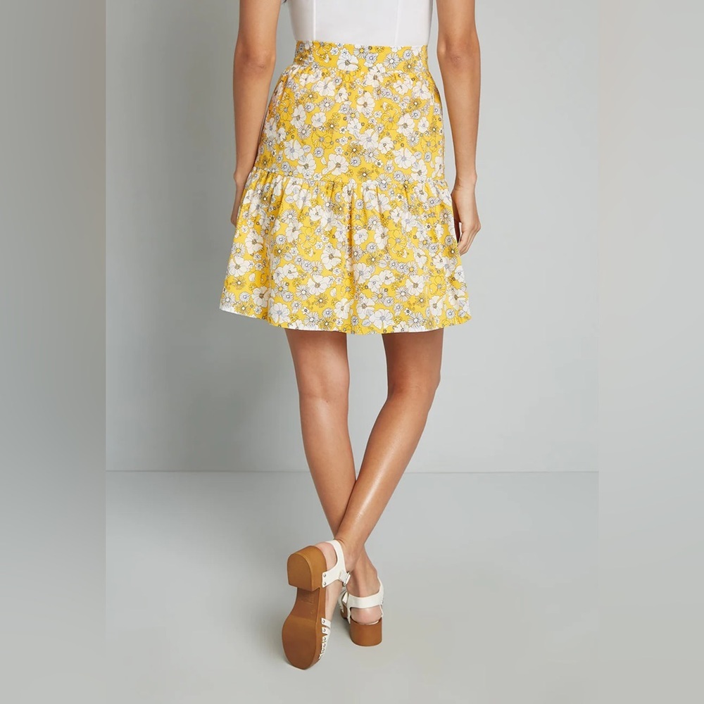 MODCLOTH Day in Doll Valley Tired Skirt